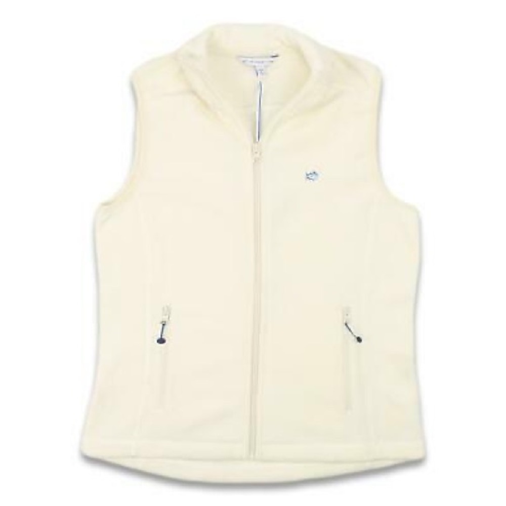 𝅺Southern Tide Womens Classic Vest Marshmallow